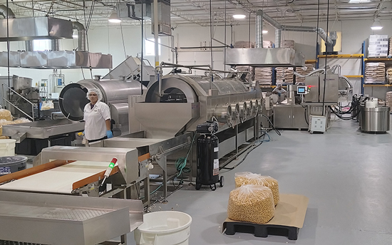 Popcorn Production Line in the US